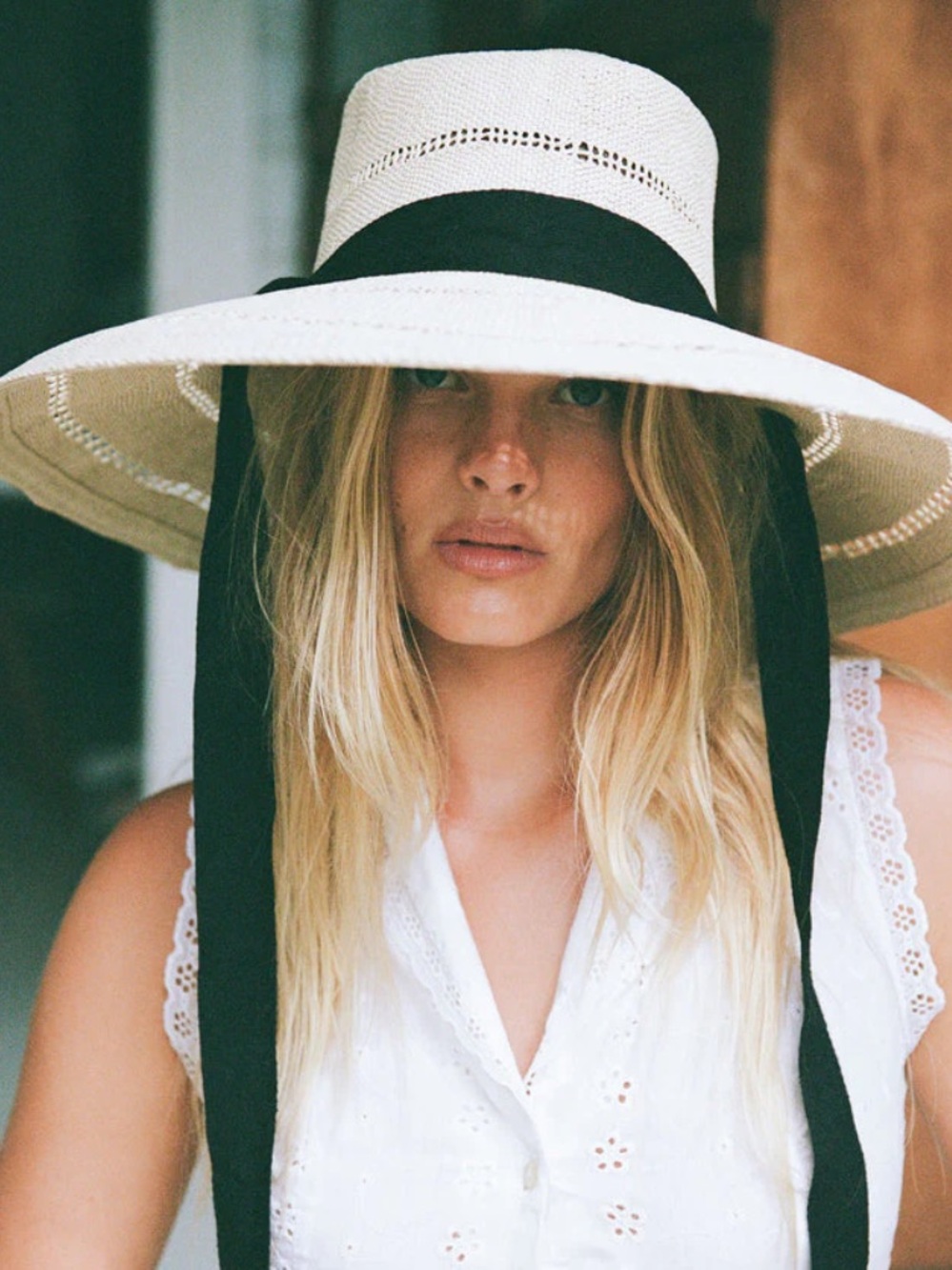 NWT  Lack of Color Paloma Lattice Boater Hat
